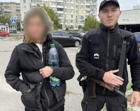Група реагування поліції охорони Києва затримала зловмисницю