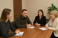 «Співпраця заради змін: у м. Златопіль Харківської області відбулася зустріч з волонтером пробації».