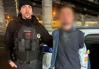 Поліція охорони затримала хулігана у закладі швидкого харчування