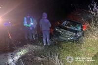 На Полтавщині поліція встановлює обставини ДТП, в якій травмована одна людина