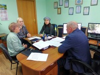 Робоча зустріч із інспекторками відділу з питань праці північно-східного напрямку управління інспекційної діяльності