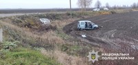 Зіткнулися дві автівки: поліцейські Київщини розслідують обставини ДТП на Обухівщині
