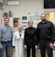 Заступниця Керівника Офісу Президента України Ірина Верещук відвідала медичний центр, який, при допомозі #Команда_МОЦЗ...