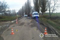 Поліцейські Звенигородки повідомили про підозру чоловікові, який у стані алкогольного сп'яніння збив неповнолітнього та втік з місця ДТП