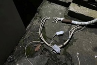 Різав кабель у пологовому будинку: поліцейські охорони затримали зловмисника