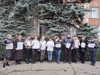 Вуличний захід «Живи_без_насильства»