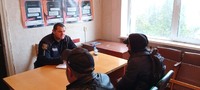 Профілактична бесіда з клієнтами пробації Гребінківщини щодо запобігання насильству