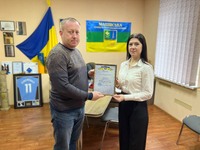 Подяка за підтримку: пробація Машівщини відзначила голову селищної ради