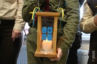 Гвардійцям Хмельницького передали Вифлеємський вогонь миру