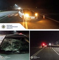 У ДТП неподалік Житомира травмовано пішохода: поліцейські розпочали розслідування