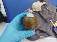 На Прилуччині поліцейські вилучили у чоловіка гранату