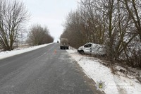На Полтавщині поліція встановлює обставини ДТП, в якій травмувалися двоє людей