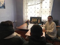 Участь неповнолітнього клієнта пробації в заході до Дня пам’яті Героїв Крут