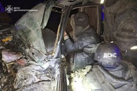 У Миколаївці аварія зім’яла Audi — водія дістали лише спецінструментом