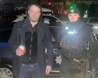 Завдяки оперативному реагуванню поліції охорони  Києва - затримано правопорушника