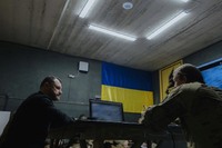 Під час робочої поїздки у прифронтові громади Дніпропетровщини провів оперативну нараду з командуванням 1-го корпусу НГУ «Азов».