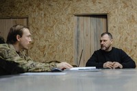Під час робочої поїздки у прифронтові громади Дніпропетровщини Ігор Клименко провів оперативну нараду з командуванням 1-го корпусу