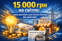 Енергодопомога для ФОП до 15000 гривень