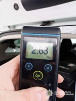 У Чернігівському районі поліція притягнула до адміністративної відповідальності водія, який у нетверезому стані скоїв ДТП