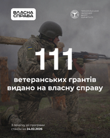 На Тернопільщині видано 111 ветеранських грантів на власну справу