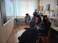 Вшанування річниці початку повномасштабного вторгнення в Україну в Білгород-Дністровському районному відділі пробації.