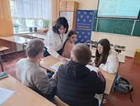 Продовжуємо профорієнтаційну роботу з учнівською молоддю громади