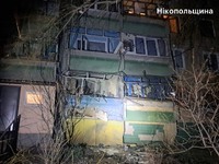 Через нічні обстріли у Тернівці та на Синельниківщині пошкоджені будинки та виникли пожежі