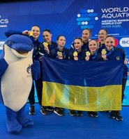 У Париж збірна України здобула «золото» Кубка світу з артистичного плавання за участі спортсменки з Одеса
