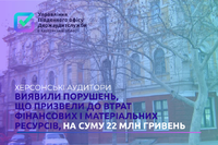 Херсонські аудитори  забезпечили відшкодування понад 6 млн грн у і кварталі 2026 року