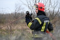 Готовність номер один! Як тренується пожежна команда 36-го полку Нацгвардії
