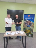 Підписання меморандуму про співпрацю з  КУ«Кам’янський міський ветеранський простір» Кам’янської міської ради