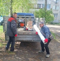 У Шахтарському усувають наслідки ранкової атаки безпілотника