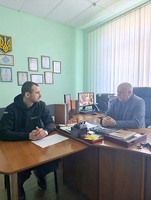 Зустріч фахівця із супроводу ветеранів та демобілізованих осіб із начальником місцевого підрозділу Служби зайнятості