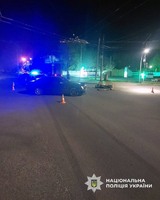 У Черкасах внаслідок ДТП травмувався мотоцикліст: поліція розпочала розслідування