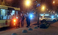Поліцейські охорони міста Запоріжжя затримали громадянина який напав на водія маршрутного автобусу
