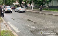 Поліція Полтави розслідує обставини ДТП за участі мотоцикла та пішохідки
