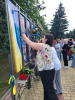 Колектив Павлоградського районного сектору долучився до вшанування Героїв України