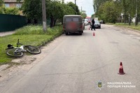 Поліція Полтавщини встановлює обставини ДТП, у якій травмувався велосипедист