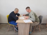 Працівники пробації спільно з волонтером провели бесіду індивідуально-профілактичного спрямування із суб’єктами пробації