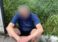 Поліцейські охорони міста Запоріжжя затримали громадянина, який скоїв хуліганські дії