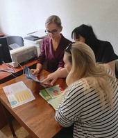 Інформаційна зустріч з фахівцями із соціальної роботи із КМЦСС Центрально-Міського району.