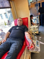 Понад 10 літрів крові здали поліцейські Дрогобицького районного відділу поліції охорони Львівщини