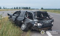На Полтавщині поліція встановлює обставини ДТП, унаслідок якої травмовано водія легковика
