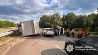 ДТП з травмованими на Обухівщині: поліцейські Київщини розслідують обставини події