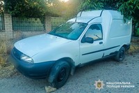 Заволодів фургоном та поїхав додому: у Миколаєві поліцейські оперативно затримали молодика за підозрою у скоєнні злочину