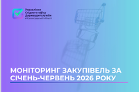Моніторинги закупівель: січень-червень 2026 року