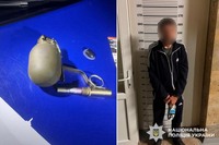 У Камʼянці-Подільському на автозапраці у чоловіка виявили бойову гранату