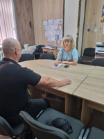 На Кобeляччині ветеран отримує послуги із психологічної допомоги відповідно до його індивідуальних потреб
