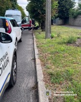 У Черкасах внаслідок ДТП травмуваний мотоцикліст: поліція розпочала розслідування