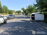 Поліція з’ясовує обставини двох ДТП з потерпілими